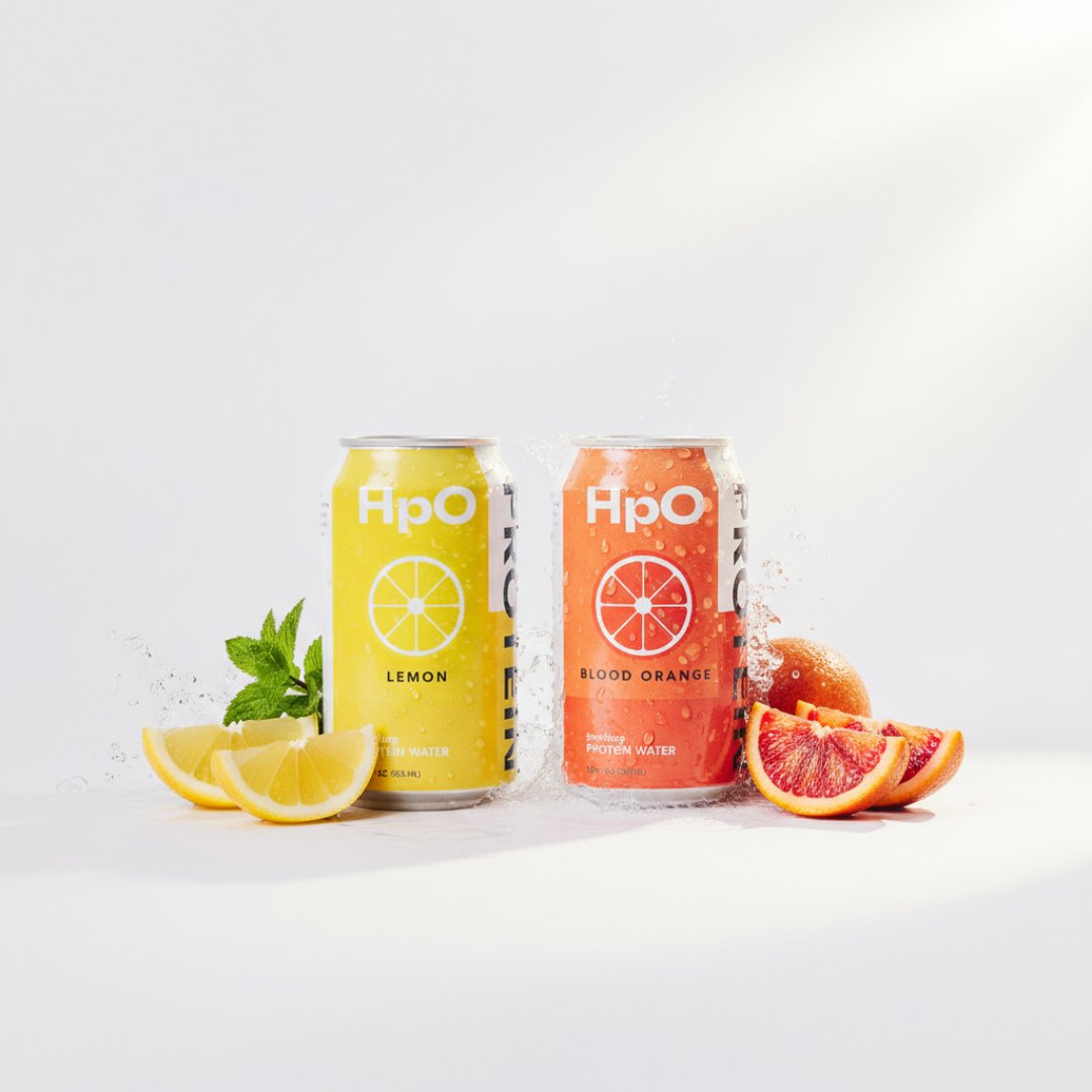 HpO Lemon and Blood Orange flavor lineup